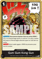 Carte One Piece Gum Gum Kong Gun OP17-098 C