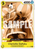Carte One Piece Charlotte Daifuku OP17-107 UC ALT ART