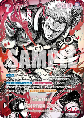 Carte One Piece Roronoa Zoro EB04-007 SP CARD
