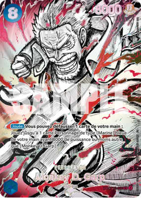 Carte One Piece Monkey D. Garp OP12-056 SP CARD