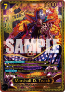 Carte One Piece Marshall D. Teach ST27-005 SP CARD