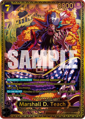 Carte One Piece Marshall D. Teach ST27-005 SP CARD