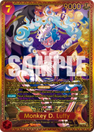Carte One Piece Monkey D. Luffy ST31-004 SP CARD