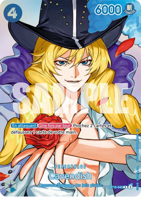 Carte One Piece Cavendish OP10-045 SP CARD