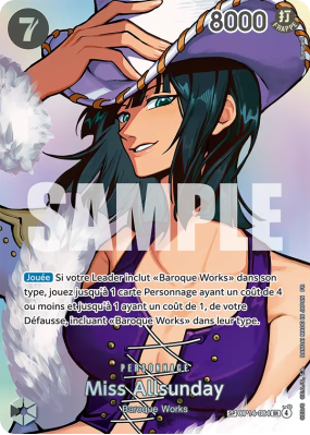 Carte One Piece Miss Allsunday OP14-084 SP CARD