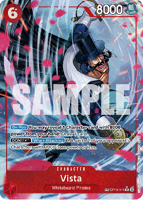 Carte One Piece Vista OP16-011 TR