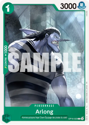 Carte One Piece Arlong OP16-023 C