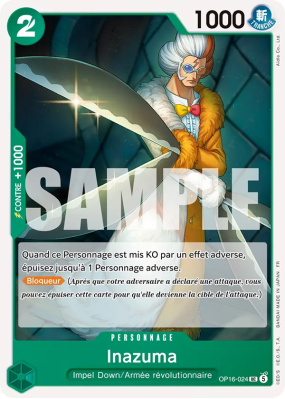 Carte One Piece Inazuma OP16-024 UC