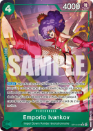 Carte One Piece Emporio Ivankov OP16-026 SR ALT ART