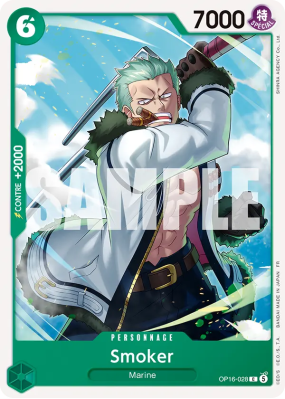 Carte One Piece Smoker OP16-028 C