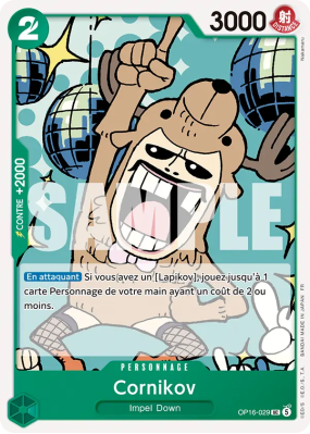 Carte One Piece Cornikov OP16-029 UC