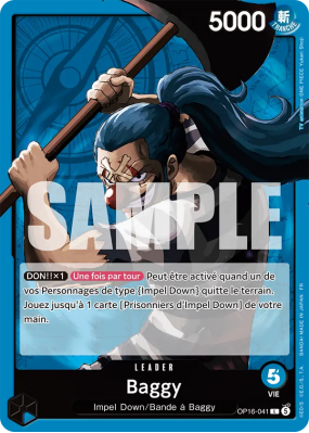 Carte One Piece Baggy OP16-041 L