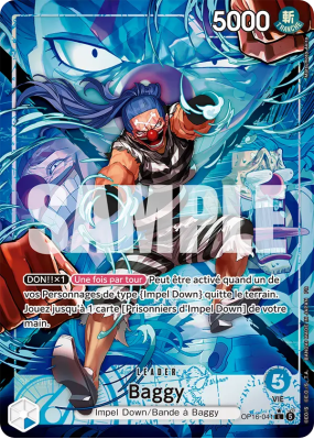 Carte One Piece Baggy OP16-041 L ALT ART