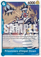 Carte One Piece Prisonniers d'Impel Down OP16-042 R