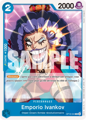 Carte One Piece Emporio Ivankov OP16-044 C