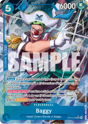 Carte One Piece Baggy OP16-048 SR ALT ART