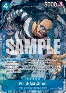 Carte One Piece Mr 3(Galdino) OP16-056 SR ALT ART