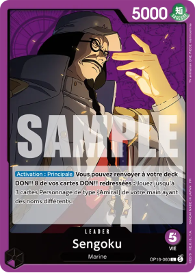 Carte One Piece Sengoku OP16-060 L