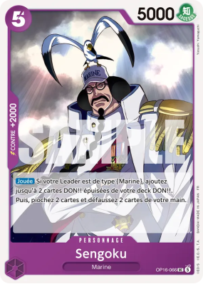 Carte One Piece Sengoku OP16-066 UC