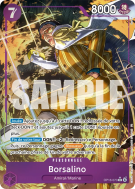 Carte One Piece Borsalino OP16-073 R ALT ART