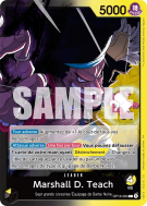 Carte One Piece Marshall D. Teach OP16-080 L