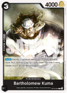 Carte One Piece Bartholomew Kuma OP16-093 C