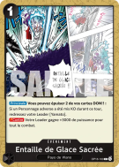 Carte One Piece Entaille de Glace Sacrée OP16-100 C