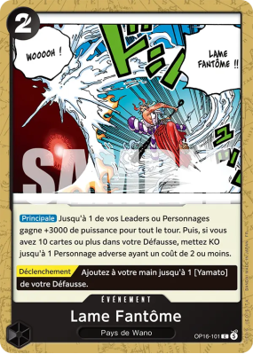Carte One Piece Lame Fantôme OP16-101 C