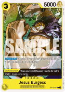 Carte One Piece Jesus Burgess OP16-107 C
