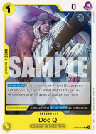 Carte One Piece Doc Q OP16-109 UC