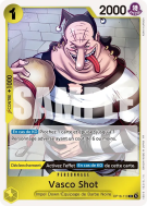 Carte One Piece Vasco Shot OP16-110 R