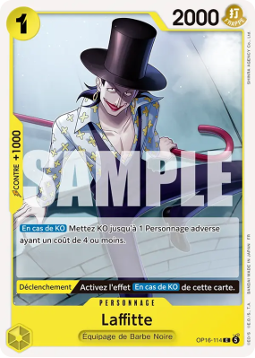 Carte One Piece Laffitte OP16-114 C