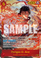 Carte One Piece Portgas D. Ace OP16-118 SEC ALT ART