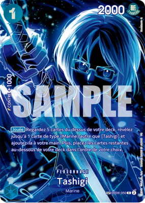 Carte One Piece Tashigi OP06-050 SP CARD