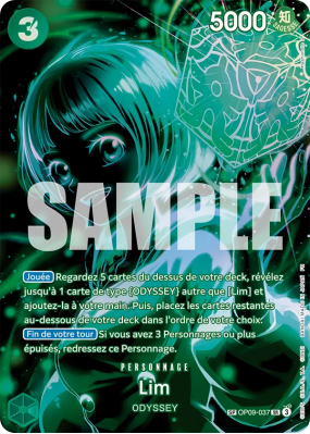 Carte One Piece Lim OP09-037 SP CARD