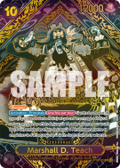 Carte One Piece Marshall D. Teach OP09-093 SP CARD