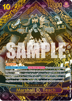Carte One Piece Marshall D. Teach OP09-093 SP CARD