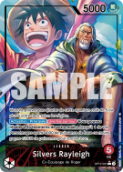 Carte One Piece Silvers Rayleigh OP12-001 L ALT ART