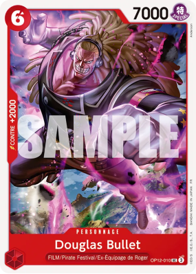 Carte One Piece Douglas Bullet OP12-010 UC