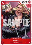 Carte One Piece Duval OP12-011 C