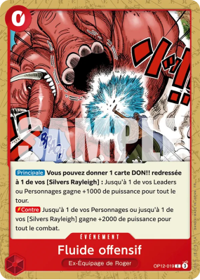 Carte One Piece Fluide offensif OP12-019 C