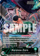 Carte One Piece Roronoa Zoro OP12-020 L ALT ART