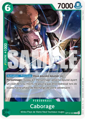 Carte One Piece Caborage OP12-022 C