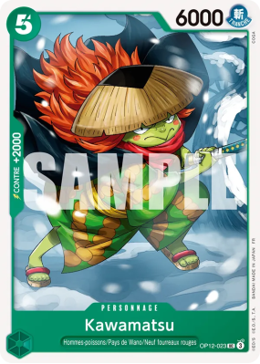 Carte One Piece Kawamatsu OP12-023 UC