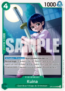 Carte One Piece Kuina OP12-026 UC