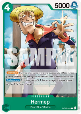 Carte One Piece Hermep OP12-033 C