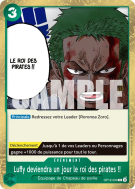 Carte One Piece Luffy deviendra un jour le roi des pirates !! OP12-039 R