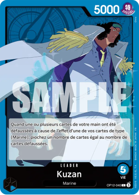 Carte One Piece Kuzan OP12-040 L