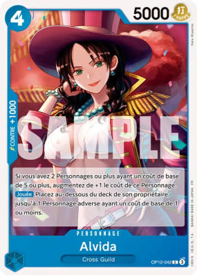 Carte One Piece Alvida OP12-042 C
