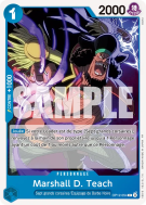 Carte One Piece Marshall D. Teach OP12-054 C